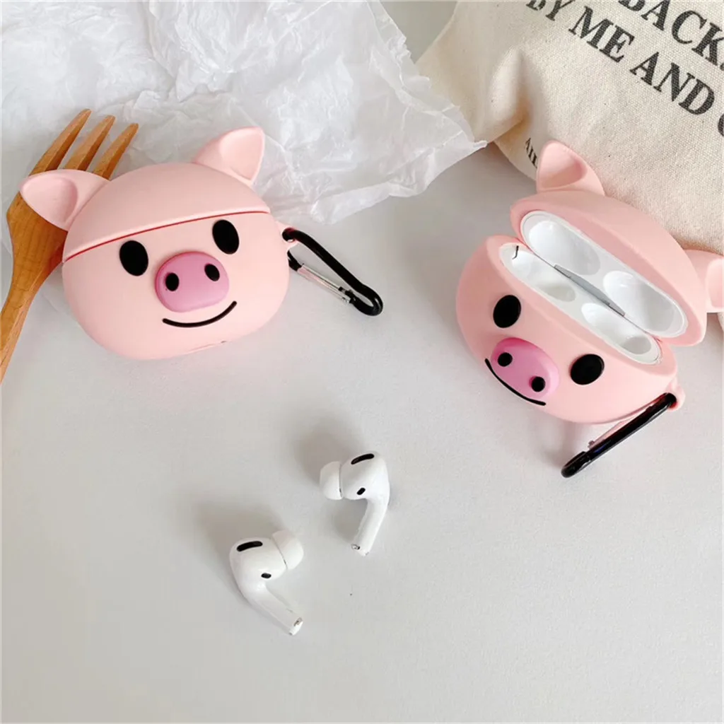 Чехол для AirPods Pro, беспроводная зарядная коробка, силиконовый защитный чехол-кобура для Apple Air pods Pro 3, чехол-брелок