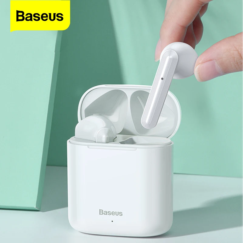 Baseus W09 TWS беспроводные Bluetooth наушники стерео 5 0 спортивные настоящие гарнитура для