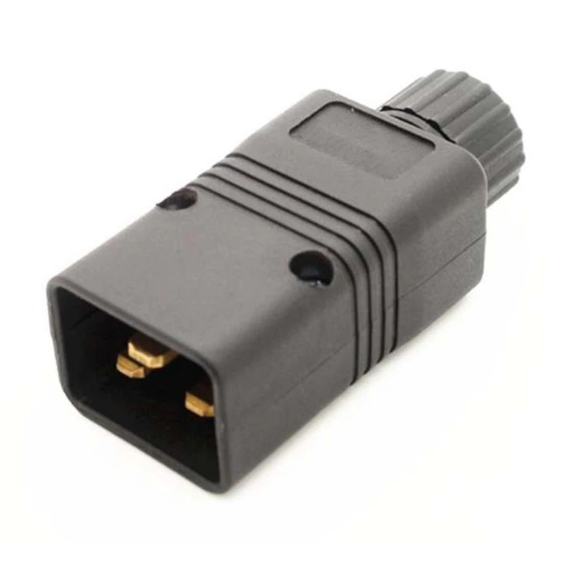 Розетка с наружной резьбой 16 А 250 В CE медный IEC320 C19 C20 PDU розетка питания