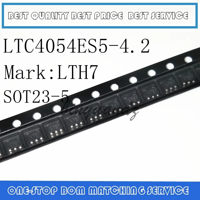 

50 шт. 100 TP4054 LTC4054 LTC4054ES5-4.2 LTH7 СОТ-23
