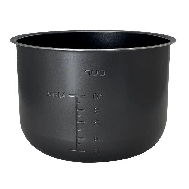 Rice Cooker Liner Electric Pressure Cooker Liner 5L Non-stick Rice Pot Gall Black Crystal Inner Accessories Parts Cooking Only Suit Midea