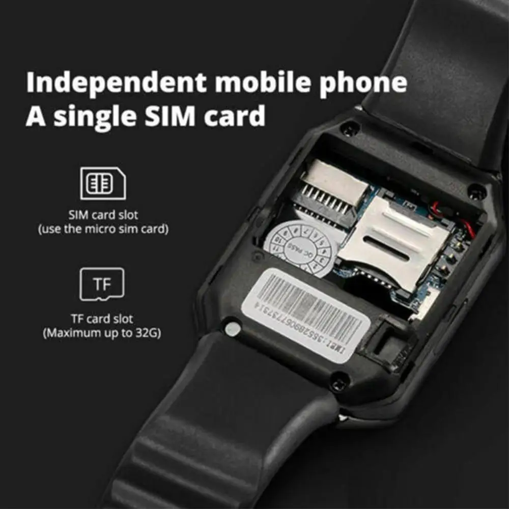 Смарт часы dz09 с камерой Bluetooth картой телефоном поддержкой SIM Ios Android M4Q2|Смарт-часы| |