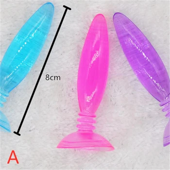 Sucker Bullet Butt Plug Soft Silicone Anal Plug Sex Toys For Men Women Adult Products Anus Toys No Vibrator Prostate Massager 3