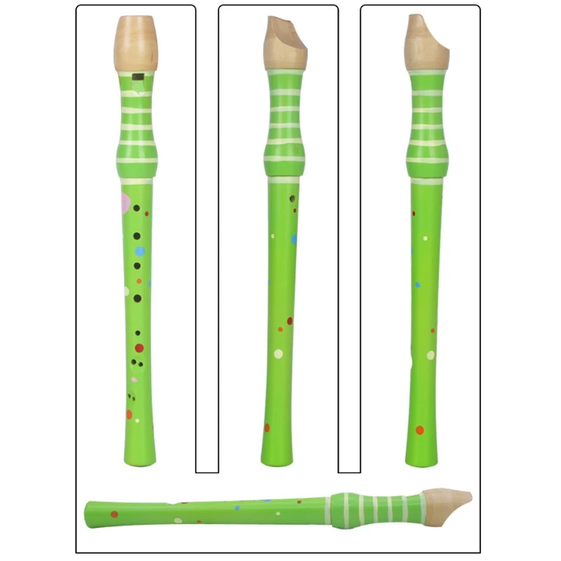 Горячая 8-флейта с отверстиями кларнет пикколо-труба игрушки Дерево раннее образование игрушки музыкальное образование музыкальный инструмент
