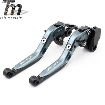 

Brake Clutch Lever For KAWASAKI KLZ 1000 Versys 2012-2014 13 Titanium Motorcycle Accessories Adjustable Folding Extendable Logo