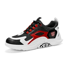 Прогулочная обувь для мужчин; коллекция года; мужские кроссовки на шнуровке со средним верхом; обувь для бега; Мужская Спортивная обувь; дышащая Спортивная обувь; распродажа