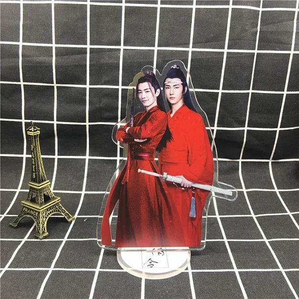 Chen Qing Ling Xiao Zhan Wang Yibo акриловый стенд фигурка модель Высокая коллекция шарм Сувенир подарок на день рождения Аксессуары - Цвет: 1