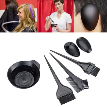 

5pcs/set Hair Color Dye Comb Brushes Tool Kit Set Tint Quality Twin Brush Headed Brushes Dye Comb Coloring High Set T8G1