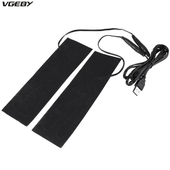 6*20CM Shoes Dryer Electric Heating Element Film Heater Pad Universal Heating Pad Seat Cover Boot USB Dehumidify Shoes Drier 1