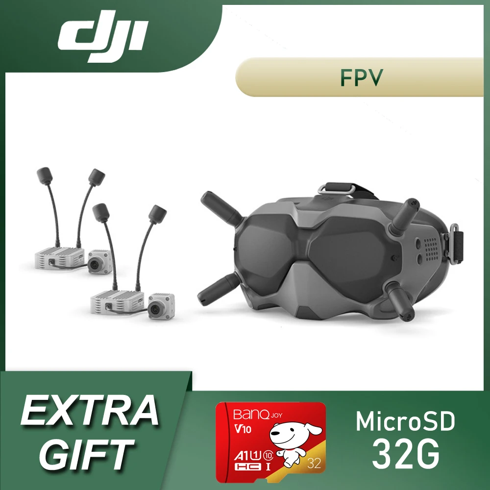 DJI FPV опыт Combo включает очки Air блоки x 2 с новой цифровой системы оригинальные