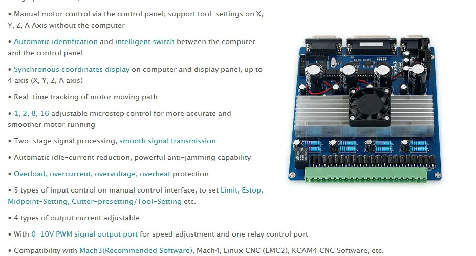 4 оси TB6560 контроллер 0-10A HB Nema11 шаговый двигатель 12В высокого качества блок питания для станка с ЧПУ комплект
