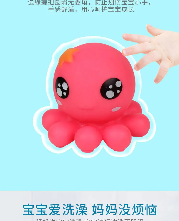 Детские Игрушки для ванны, Игрушки для ванны, маленькие животные, 5 мультяшных животных, скрепляющие, называются упакованными комбинациями Yn606