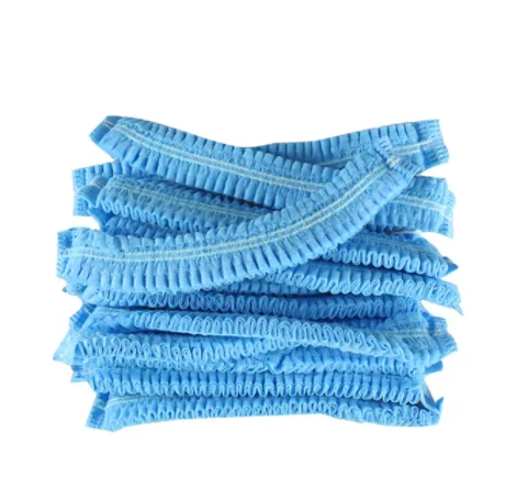 10 Pcs Disposable Hair Head Covers Net Bouffant Dustproof Anti Dust Caps Breathable Shower Bathing Hats Kitchen Industrial 5