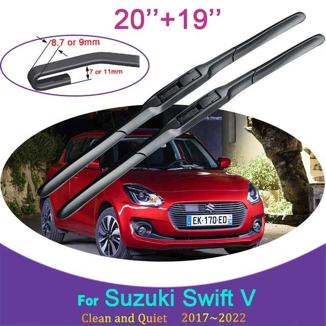 Erick-limpiaparabrisas trasero para coche, escobilla de 10 para Suzuki  Swift V (AZ), 2017 - 2023