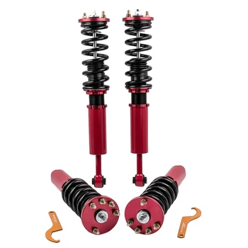 

4 Racing Coilover Kits For Honda Accord 03-07 Acura 04-08 Coilovers Suspension Shock Absorber Strut