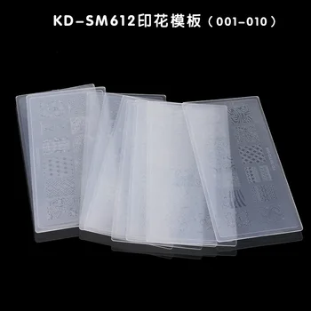 

Nail Printing Template Nail Printing Nail Polish Painted Template Milky Work nail jewelry 3d cobochon nail art decorations