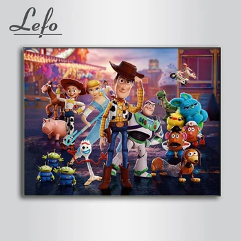 

5D Full Square Diamond Painting Toy Story Diamond Rhinestone Embroidery Cross Stitch Buzz Lightyear Home Decor