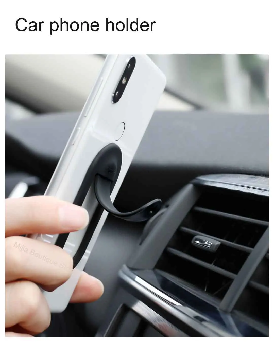 Xiaomi Bcase силиконовый Мобильный телефон многофункциональный кронштейн стабильный Противоскользящий автомобильный выход держатель для мобильного телефона настольная подставка