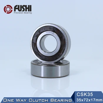 

CSK35 One Way Bearing Clutches 35*72*17mm ( 1 PC) Without Keyway CKK35 CSK6207 FreeWheel Clutch Bearings CSK207