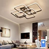 Square Circel Rings Chandelier For Living Room Bedroom Home AC85-265V Modern Led Ceiling Chandelier Lamp Fixtures Free Shipping ► Фото 1/6