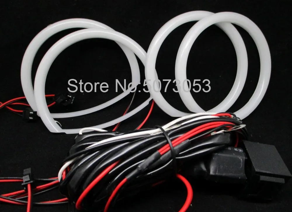 Хлопковый светодиодный набор колец Angel eyes Halo для mazda 3 atenza axela M3 седан хэтчбек 2004-2011 высокая яркость