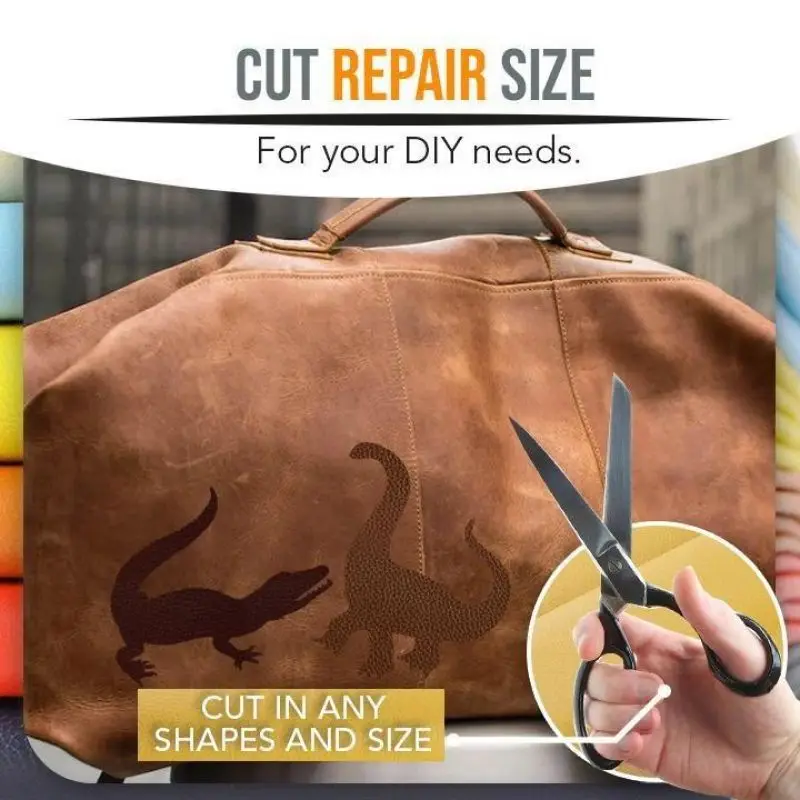 Self-Adhesive Leather-Repair Patch Stick on Sofa Clothing Repairing Bag Car Seat 