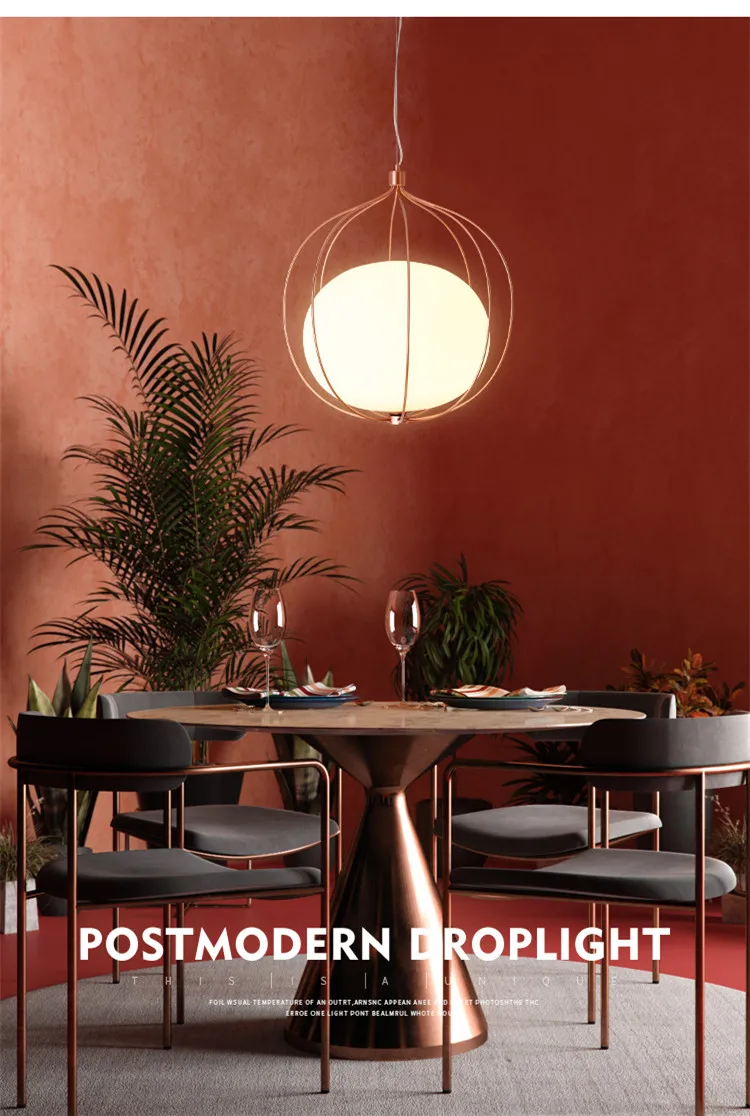 HOOP PENDANT LAMP | GLOBE PENDANT LIGHT - Lodamer