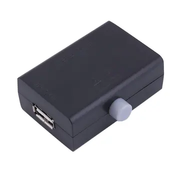 

Mini 2 Port Sharing Switch Hub Splitter Box Selector for Printer Scanner NEW