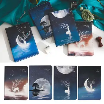 

1Pcs 128 Sheets A5 Illustrations Sketchbook Notepad Diary Drawing Notebook Office Supplies