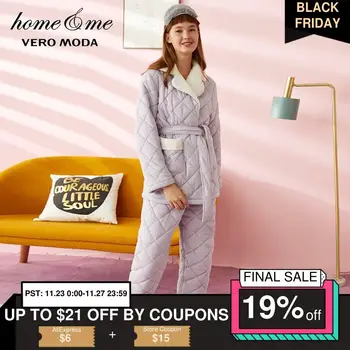 

Vero Moda Women's Waist Long Sleeved Homewear Suit Pajamas Sets | 3194TC503