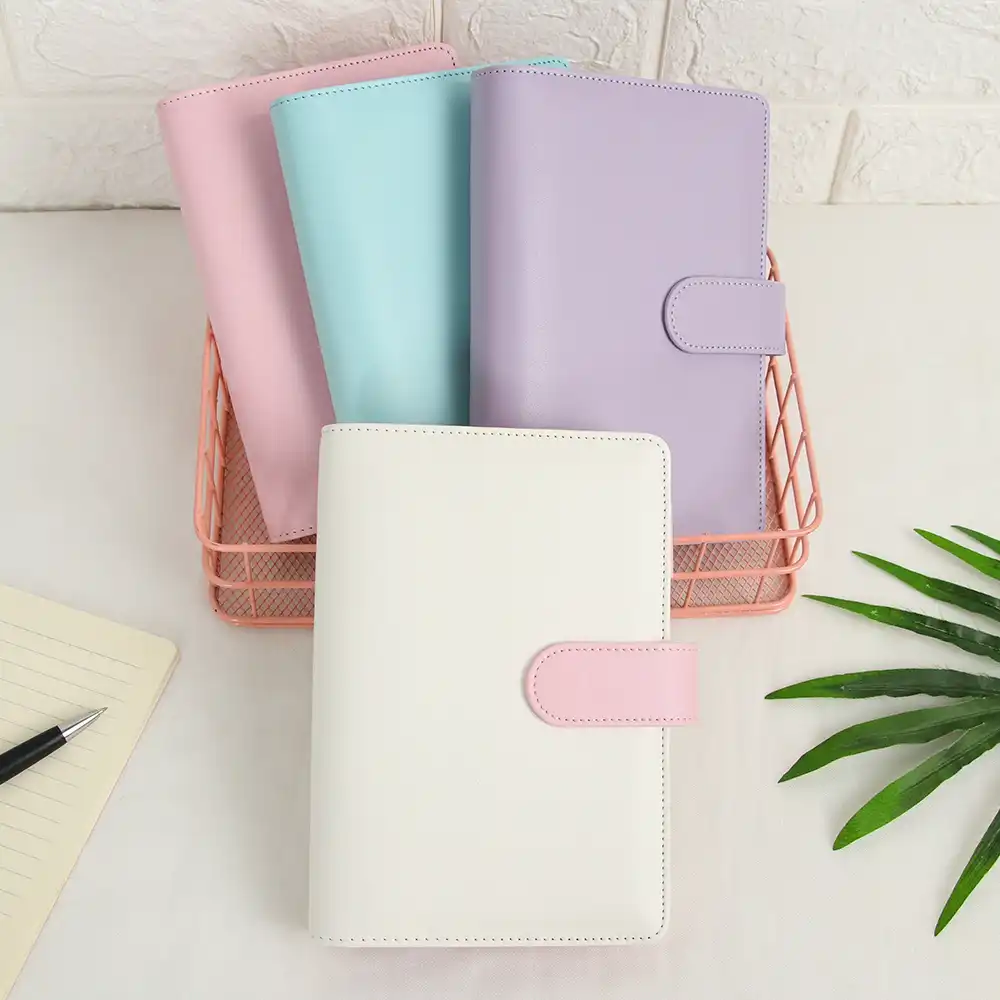 A5 A6 Classic Loose Leaf Ring Binder Notebook Planner Diary Cover Notebook