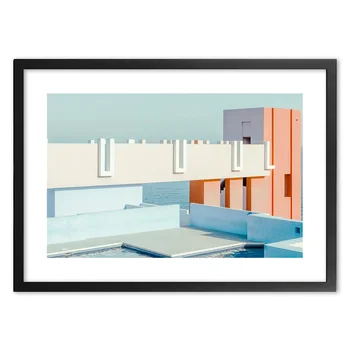 

Pink Royal Hawaiian Hotel Photography Wall Art Print Paper Painting Nordic Posters And Prints Wall Pictures For Living RoomDecor