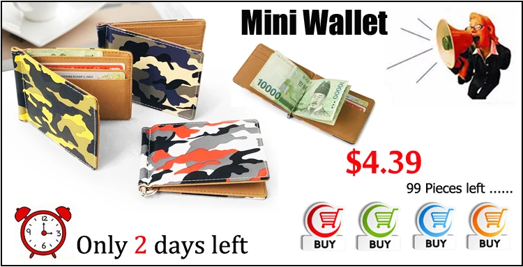 Новый Южная Корея Зажимы для денег для мужчин бумажник Multi Функция Красочные Тонкий wo кошельки сумка