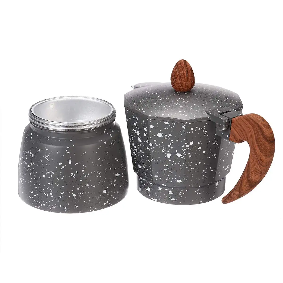 150 мл, 3 чашки, алюминиевая кофеварка, прочная, Mocha Cafeteira, эспрессо, Перколятор, горшок, практичный, Moka, кофейник