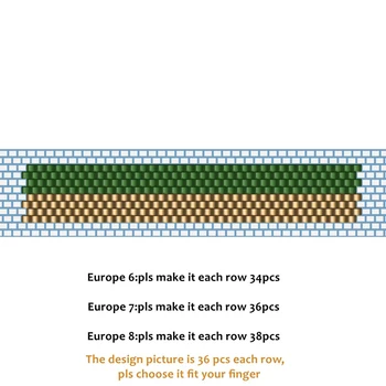 

FAIRYWOO Simple Rings Steampunk Miyuki Ring For Lover Handmade DIY Accessories Jewelry Kit Delica Friendship Gifts Wholesale