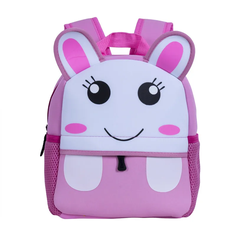 PUDCOCO, милый детский рюкзак в детский сад, школьный рюкзак для малышей с рисунком животных, сумка на плечо - Цвет: B