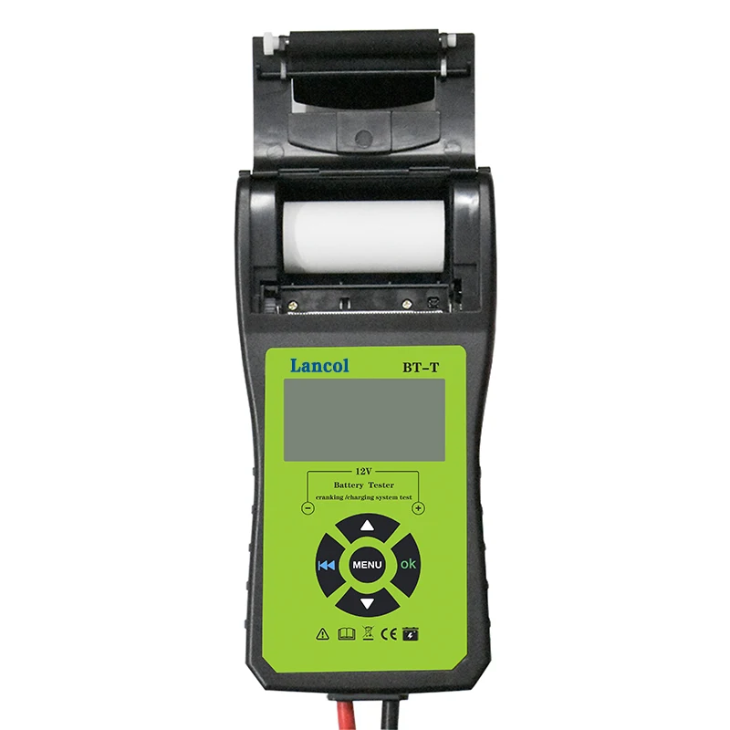 US $70.00 Lancol BtT 12v Auto Battery Diagnostic Tool For Digital Battery Tester With Printer For Fast And Simple Print Test Result