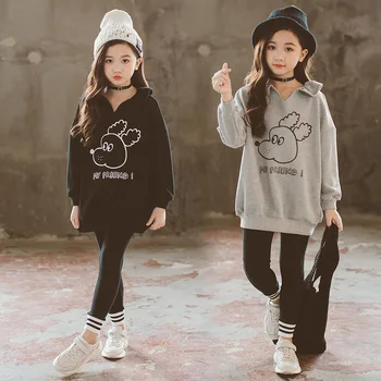 

Teen Girls Long Sleeve Cartoon Sweatshirt Cotton Kids Girls Outfit 8 10 12 years