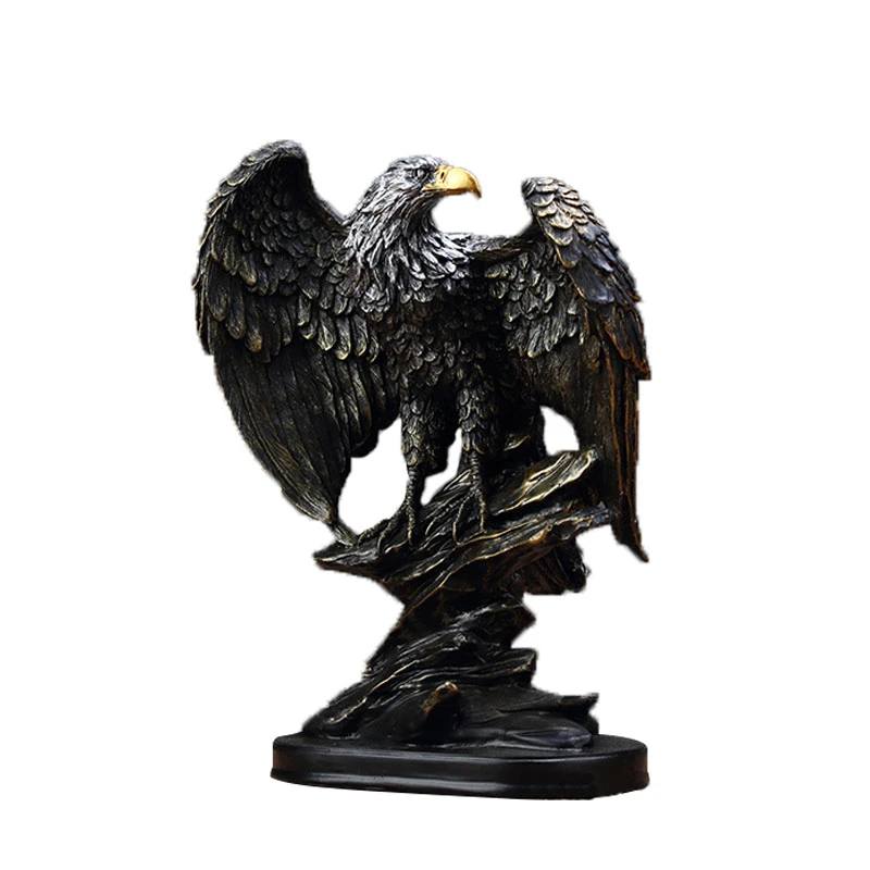 Figuras de águila de alas extendidas de Moder europeo, decoración de  estantería para sala de estar, adorno de Artware, regalos, artesanías  Vintage, regalo|Figuras y miniaturas| - AliExpress