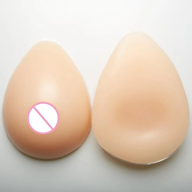 1200g/pair DD cup Teardrop Breast Form Mastectomy Fake Boobs Drag