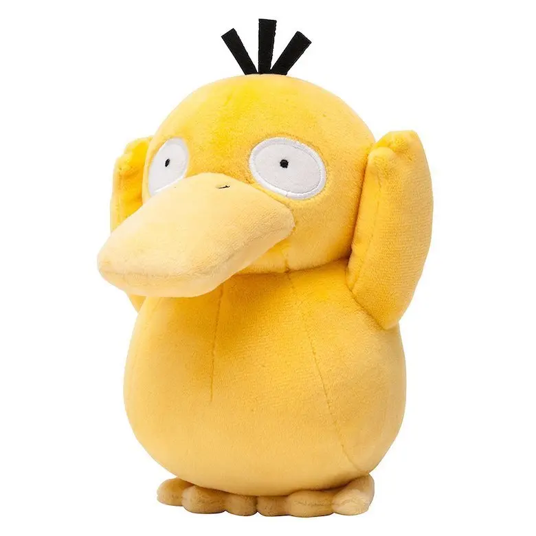 

Pokemon Anime Games Pikachu series new 25CM Psyduck plush toy Swire armor stuffed toys for children Christmas gift