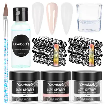 

Professional Acrylic Powder Set Dipping Carve Crystal Powder Gel For Nail Extension Builder Tools Manicure Set Acrylic Nail Kit