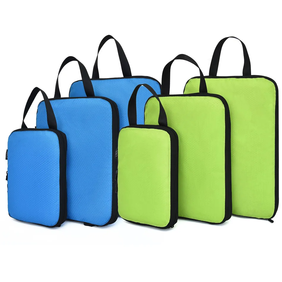 

Soperwillton Compression Packing Cubes Set For Travel 3 Sizes 3 6 Pieces Travel Luggage Packing Organizers Accessories #9004
