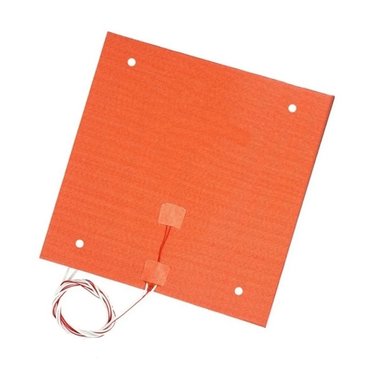

500*500mm 1600W w/ 4 Corner Holes 4Cube Flexible Silicone Heater Compatible w/Voron V2.4 3D Printer Prusa i3 RepRap Heated Pad