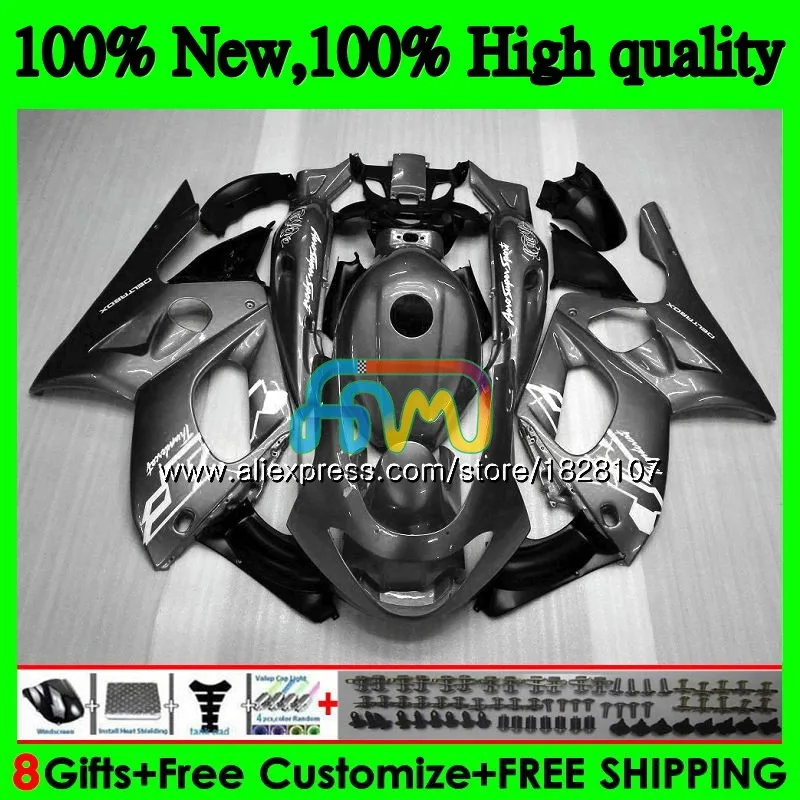 Thundercat для YAMAHA YZF600R 96 02 03 04 2005 2006 2007 73BS. 111 YZF серебристо-серый 600R YZF-600R 2002 2003 2004 05 06 07 обтекатель