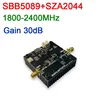 SBB5089 + SZA2044 700MHz~2400MHz 1W RF power amplifier 30DB DC 8-23V FOR 2.4Ghz wifi Bluetooth Ham Radio Amplifier ► Photo 2/5