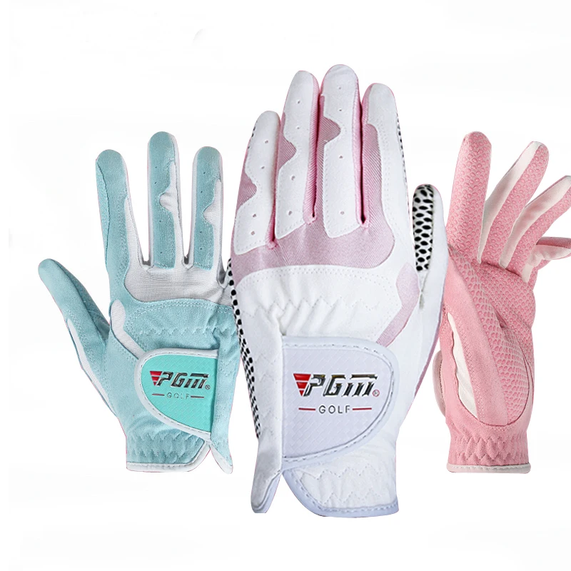 

Golf gloves women's granules microfiber cloth gloves slip-resistant sunscreen breathable wear-resistant gloves