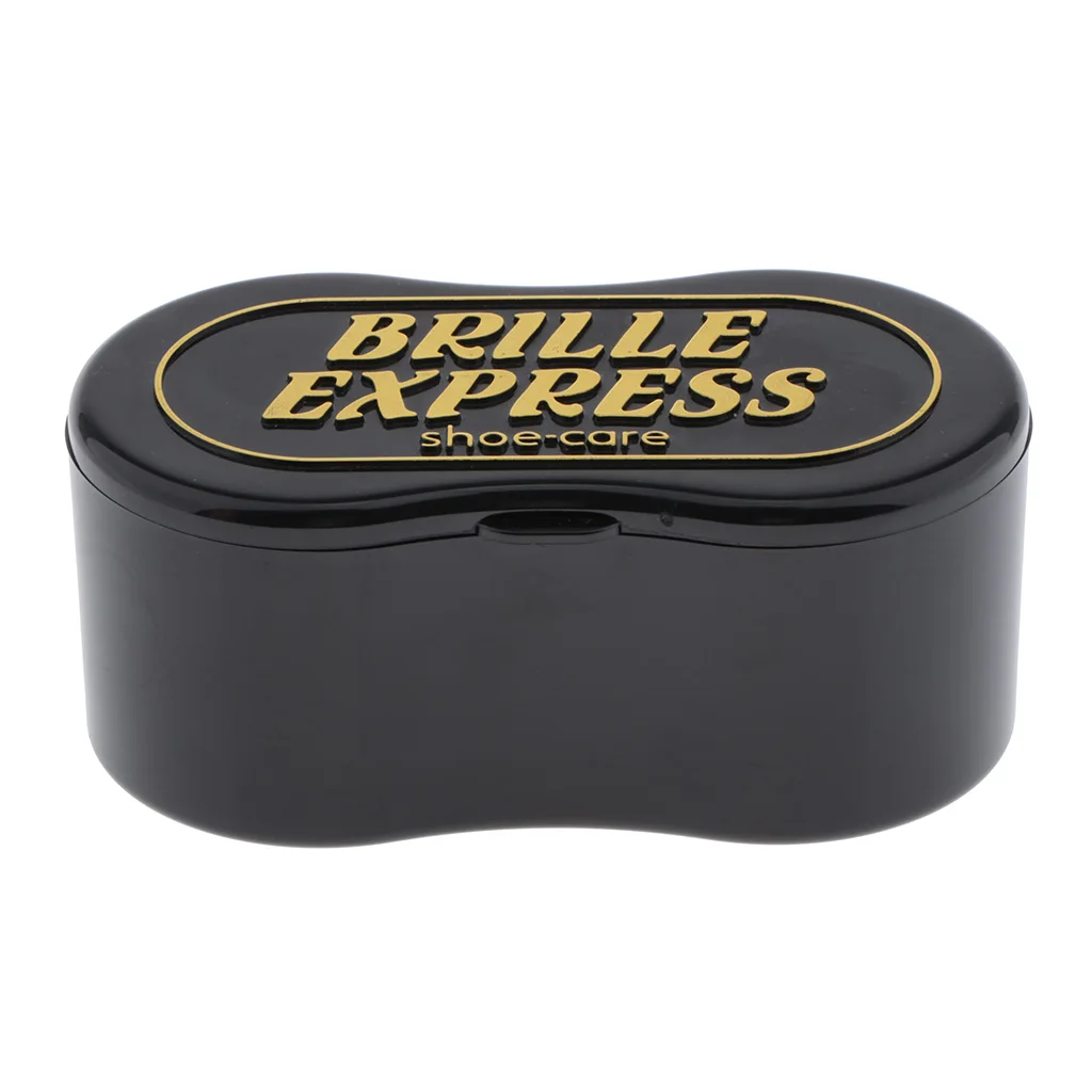 Quick Shoe Shine Sponge Cleaning Polishing Brush Home Leather Boot Polisher Leather Shoe Polish Sponge Laundry Wash Brush