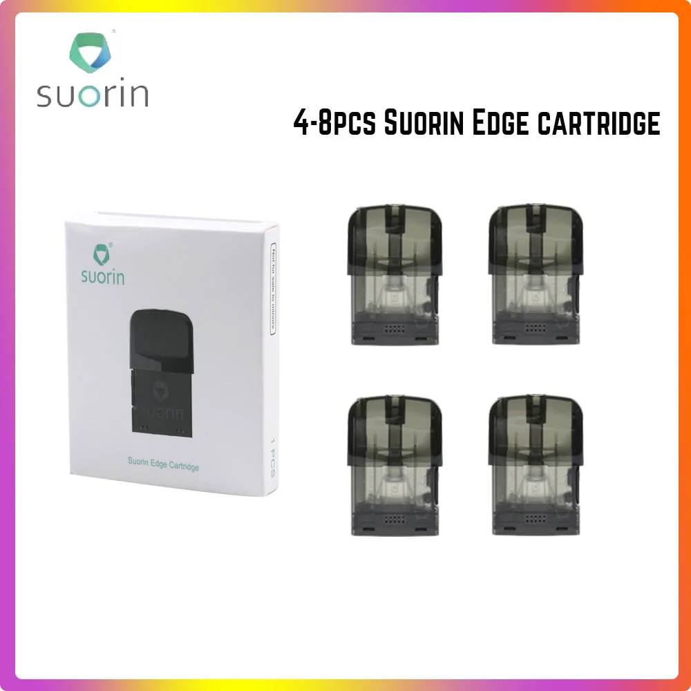 4 8 шт. оригинальный картридж Suorin Edge с емкостью 1 5 мл катушка Ом для набора Pod