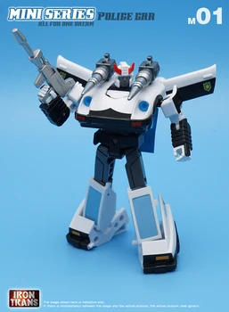 

IronTrans M-01 M01 Mini Series Police Prowl Transformation Action Figure